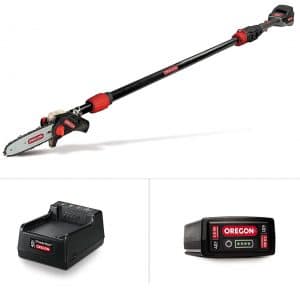Oregon PS250 Pole Saw with 2 6Ah Battery and Charger 1
